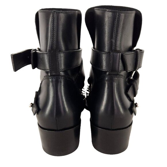 AMIRI Jodhpur Chain Boots 39 US 6 Mens Black Leather ASIS - Picture 7 of 16